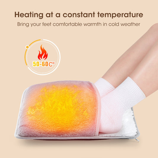 WarmFeet™: Oplaadbare & Wasbare Voetverwarmer Mat