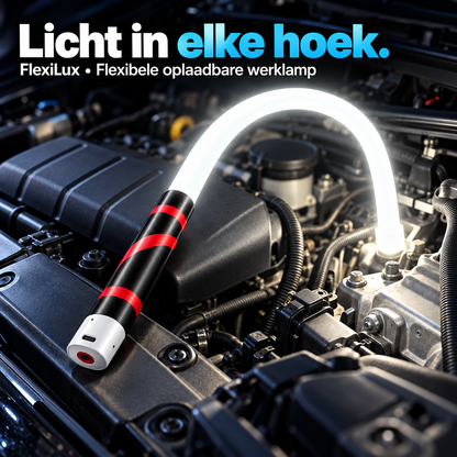 FlexiLux – Flexibele oplaadbare werklamp