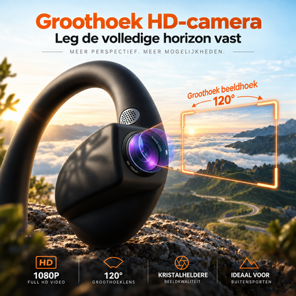 VeloVista – Open sportoortjes met ingebouwde HD-camera