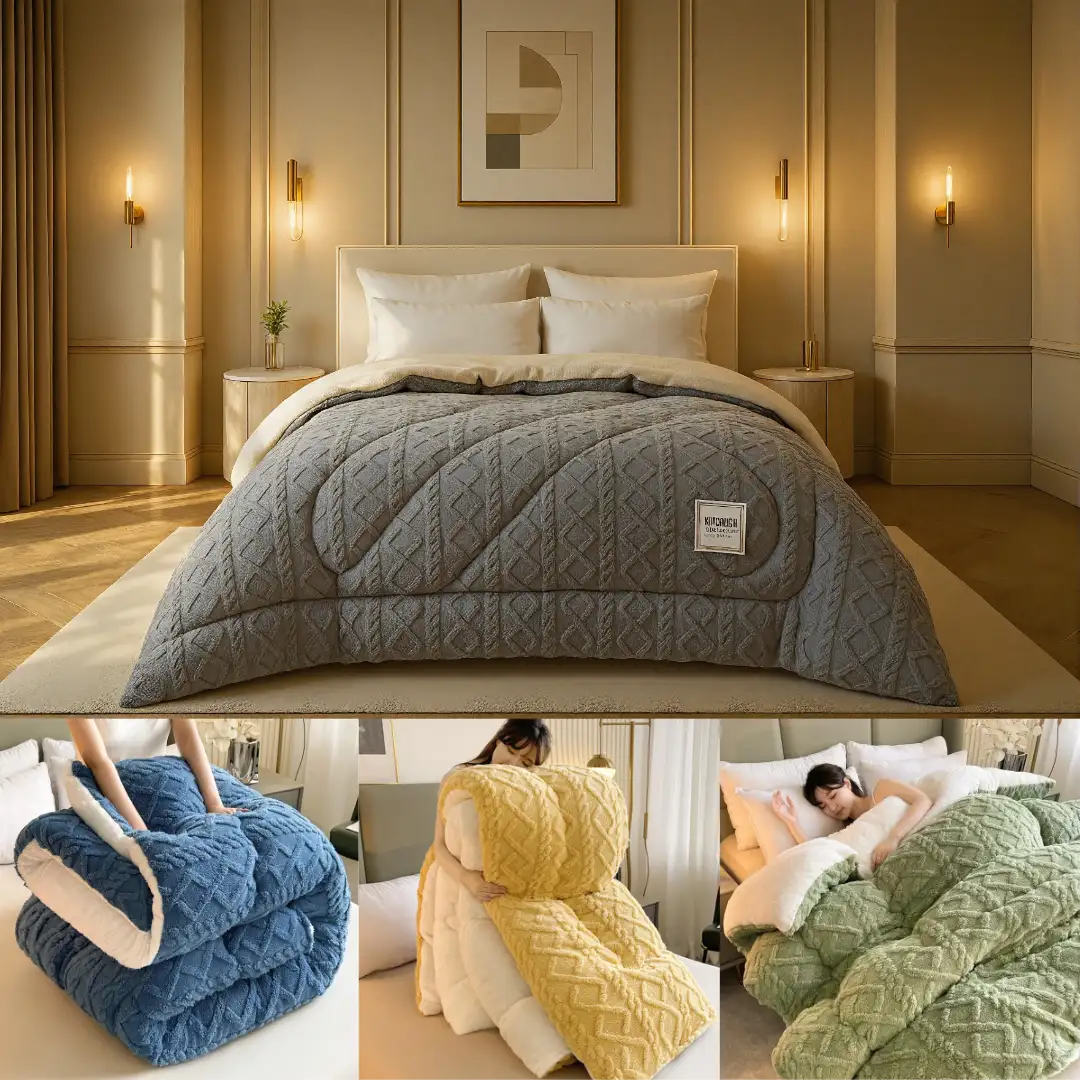 CosyWarm™ Luxe Flanel Deken – Heerlijk Warm & Stijlvol Comfort